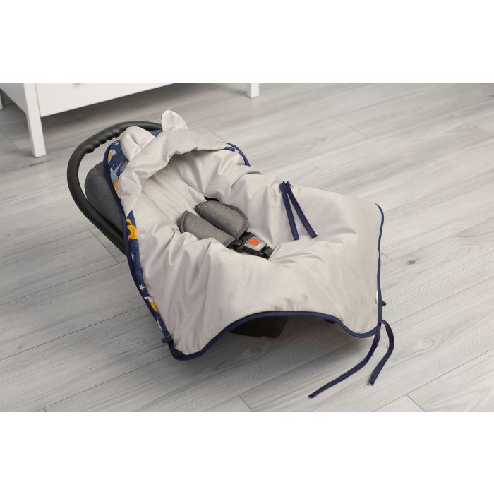 Soojakott vankrisse/turvatool "Foxes" 90x90 cm 