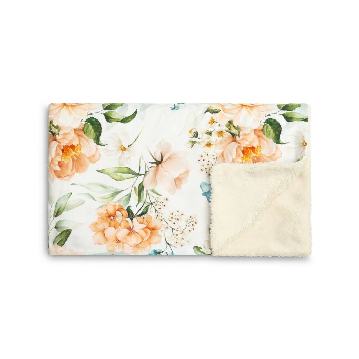 Beebi tekk  "Silky" 100x80 cm with Peony