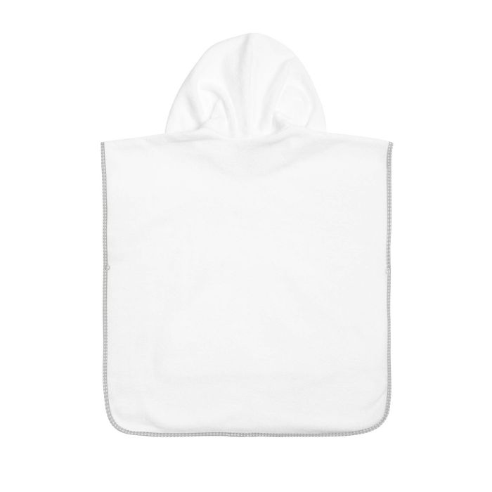 Pontšo laste / beebi rätik "Water" 55x60 cm White