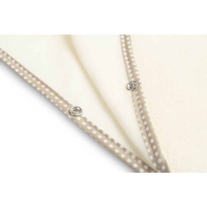 Pontšo laste / beebi rätik "Water" 55x60 cm ECRU