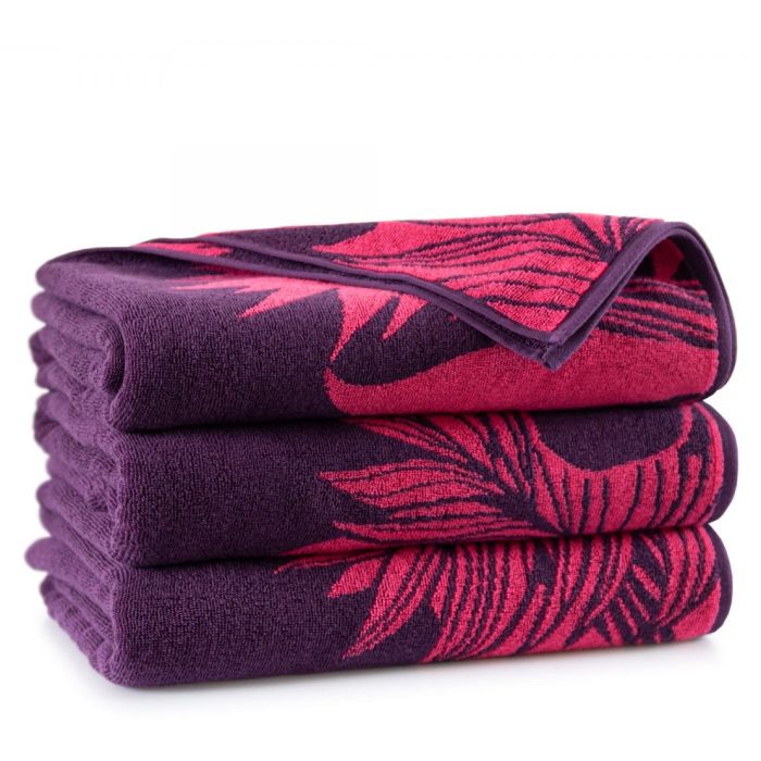 Rätik (Egiptuse puuvill) "Rio" 100x160 cm violetne