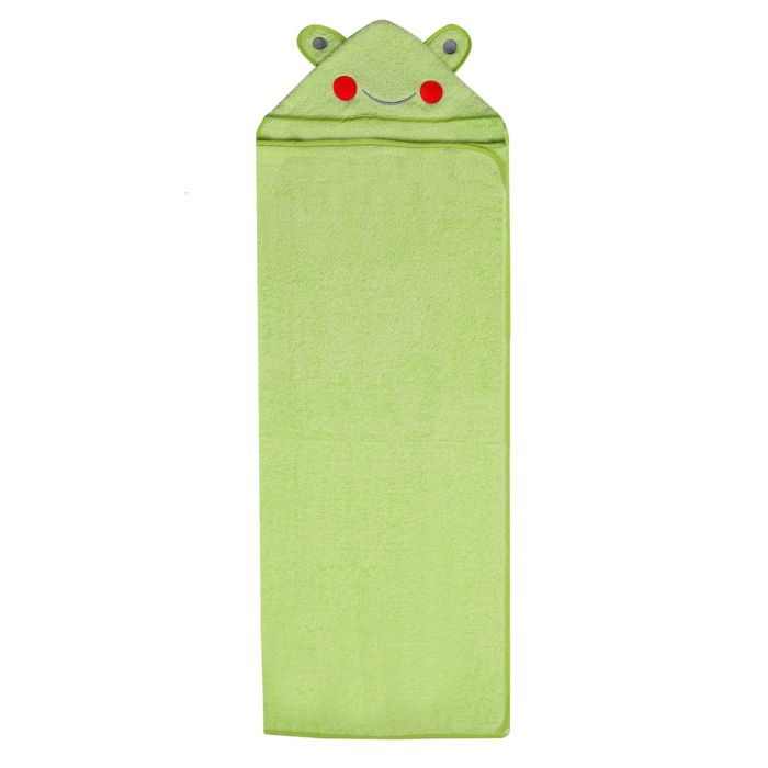 Beebi rätik "Frog" 120x100 cm roheline