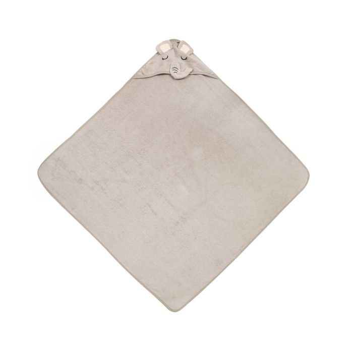 3D kapuutsiga vannilina "Elephant"100x100cm "frotte"