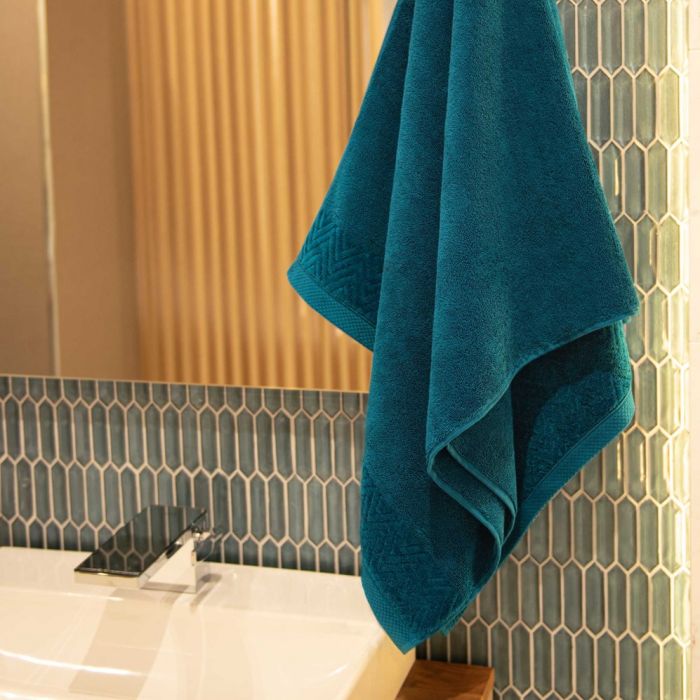 Rätik (Egiptuse puuvill) "Toscana"  sinine