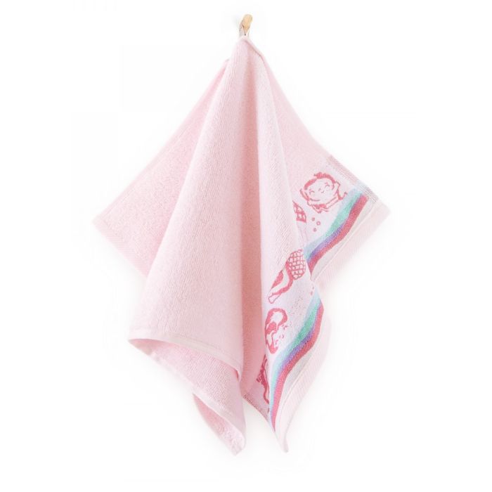 Beebi rätik (Egiptuse puuvill) "Mermaid pink" 