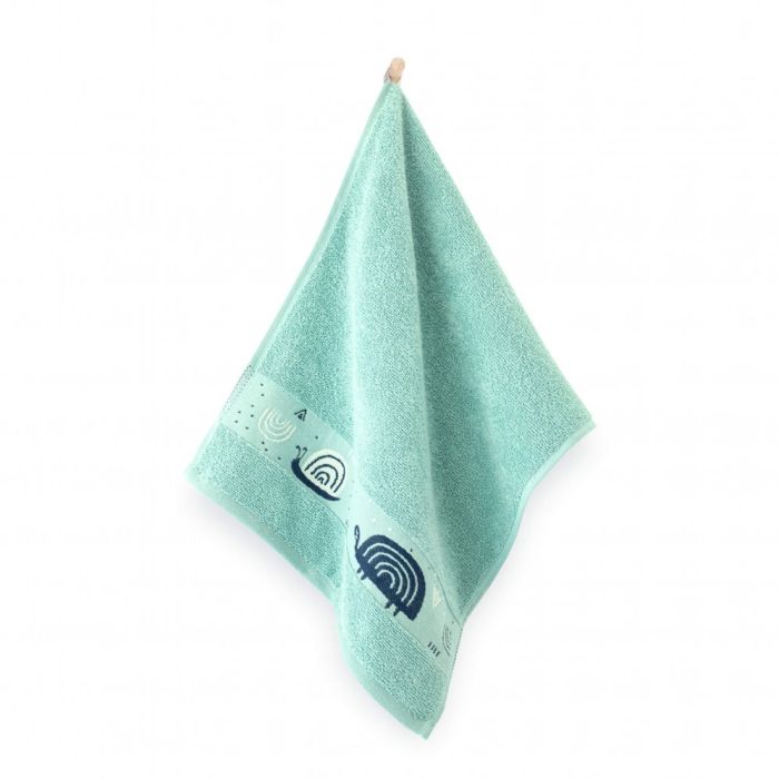 Beebi rätik (Egiptuse puuvill) "Snail - the racer" 