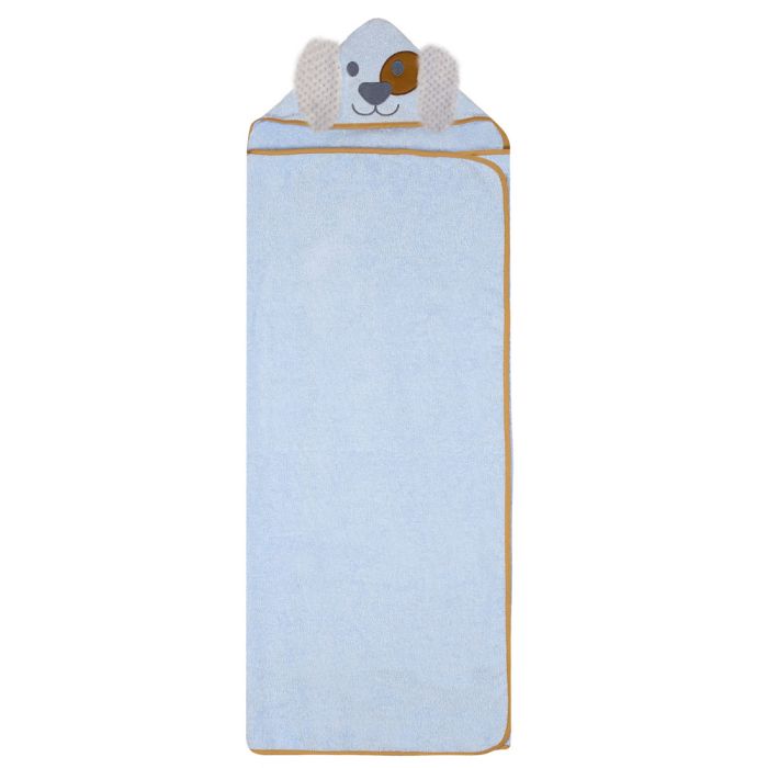 Beebi rätik "Dog" 120x100 cm sinine