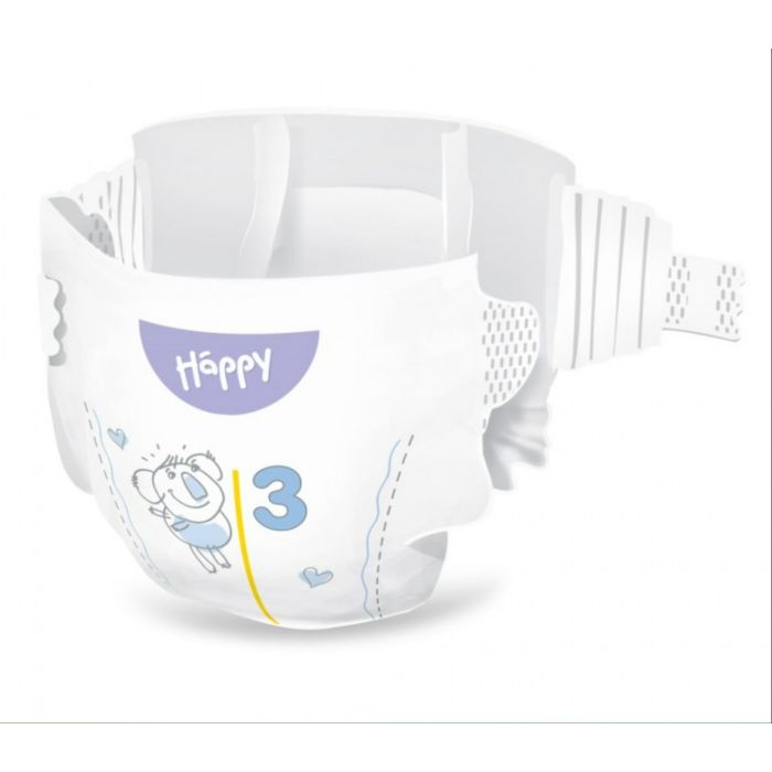 Mähkmed beebi BELLA Midi "3" 5-9kg 140 tk Soft&Delicate