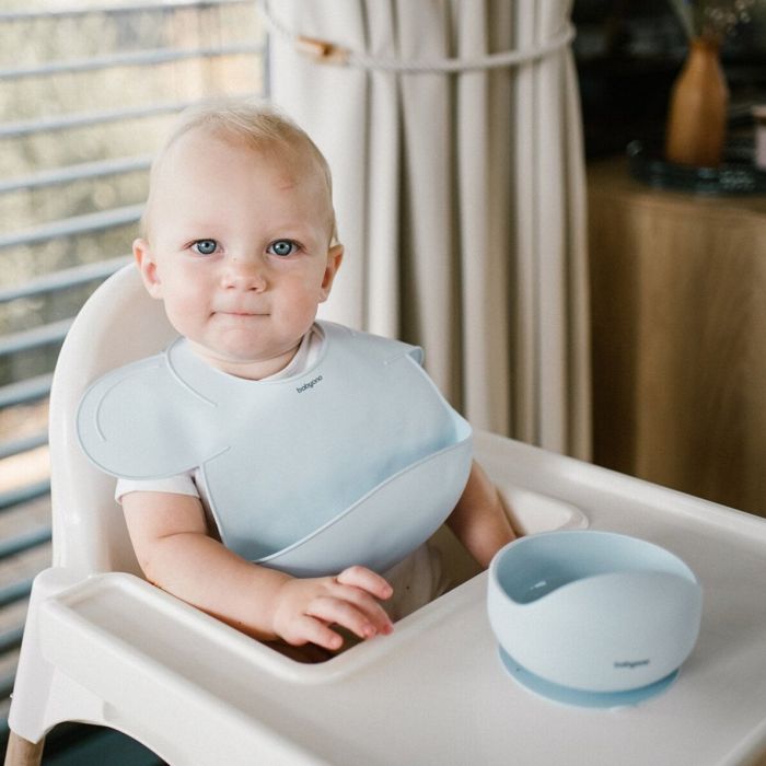 Beebi pudipõll silikoonist Babyono 1639/01 sinine