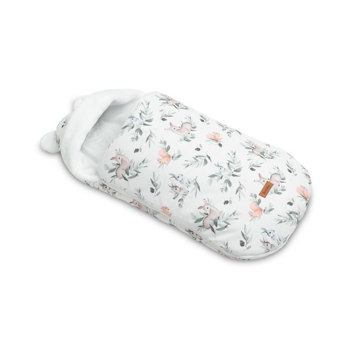 Soojakott vankrisse / turvatool "Vintage" 43x80 cm Winter White