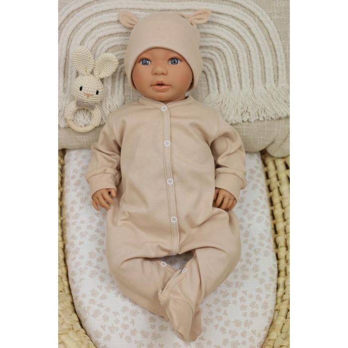 Tudukombe beebile "Blank" beige