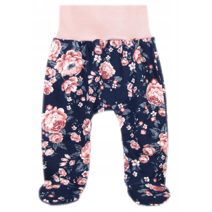 Beebiriided 2 osaline "Flora navy"  