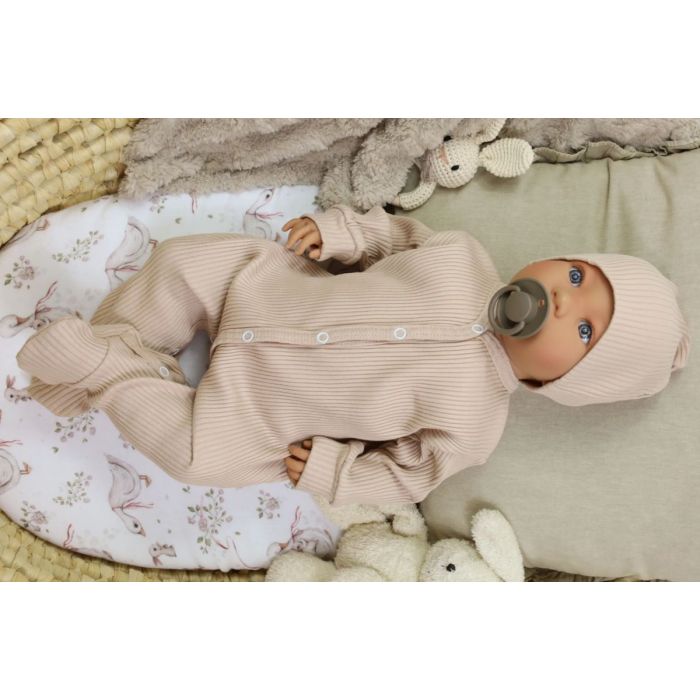 Tudukombe beebile "Lined lux" latte  