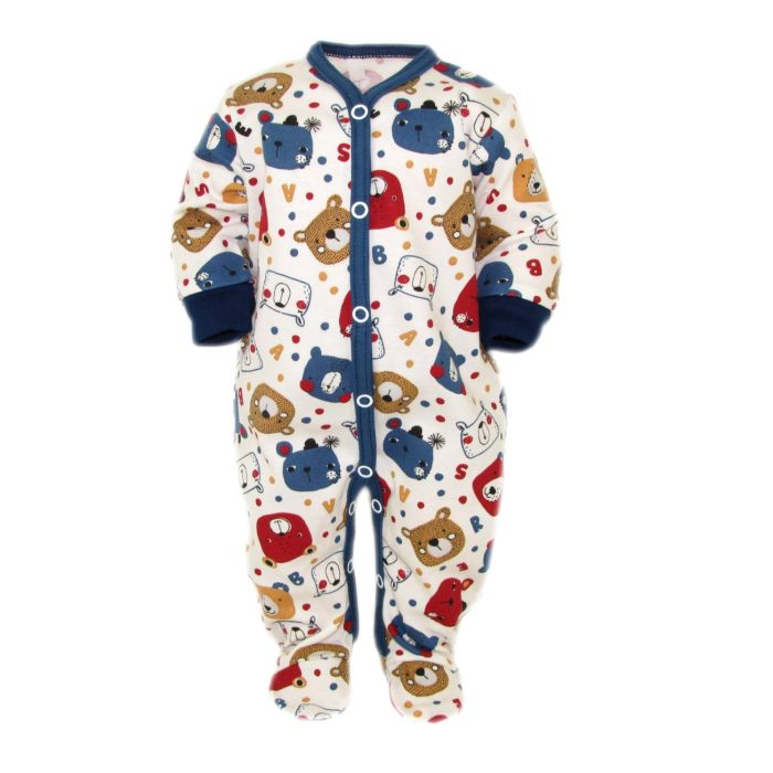 Beebi tudukombe - romper "Teddy" tumesinine