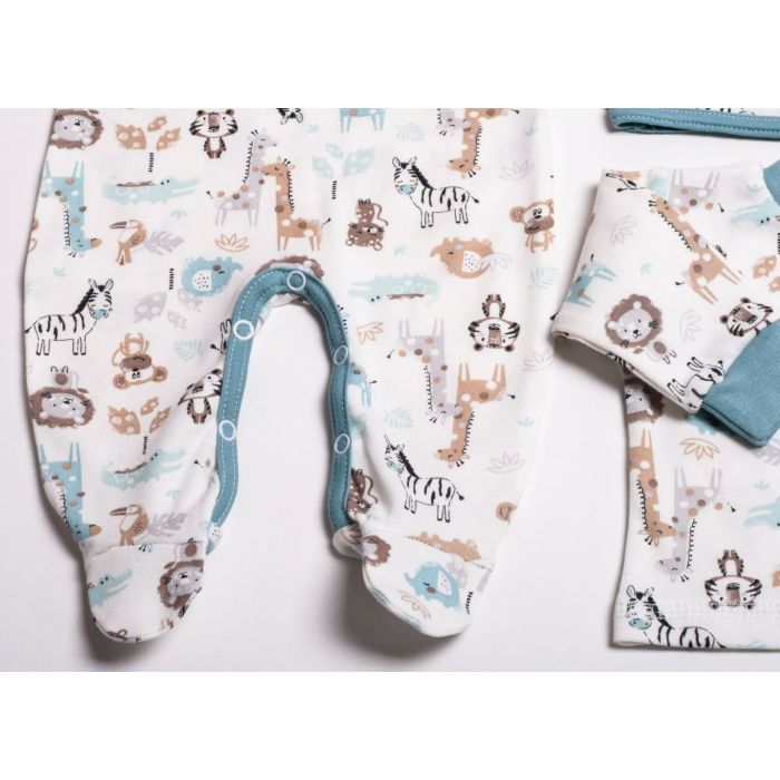 Komplekt vastsündinule 5-e osaline "Jungle iceberg" 