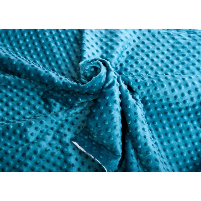 Tekk beebile "Flowers" 100x75cm smaragdvärvi