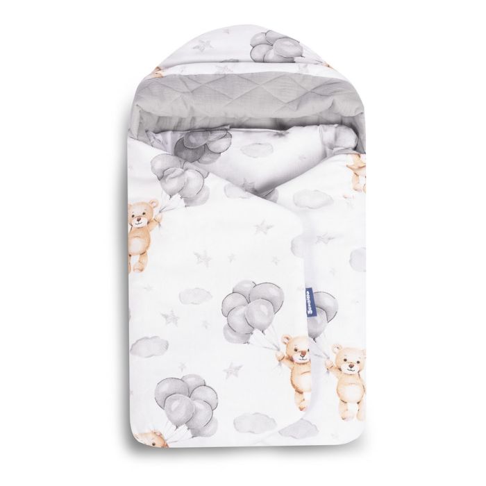 Turvahälli tekk ja soojakott "Teddy grey" XL 