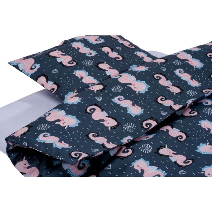 Võrevoodi voodipesukomplekt  80x70cm "SEAHORSE" 