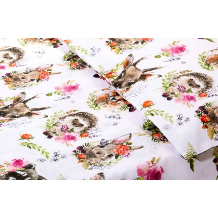 Kummiga voodilina "Cotton story" 38x80 - (saate valida värvi)