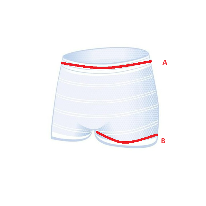 Taaskasutatavad aluspüksid peale sünnitust Bella Mamma 2tk valge