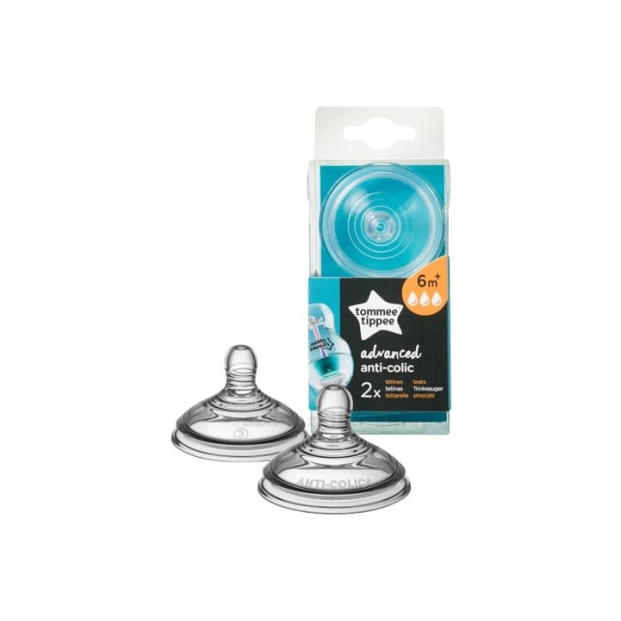 Lutid Tommee Tippee 6m+ muutuva vooluga anticolic