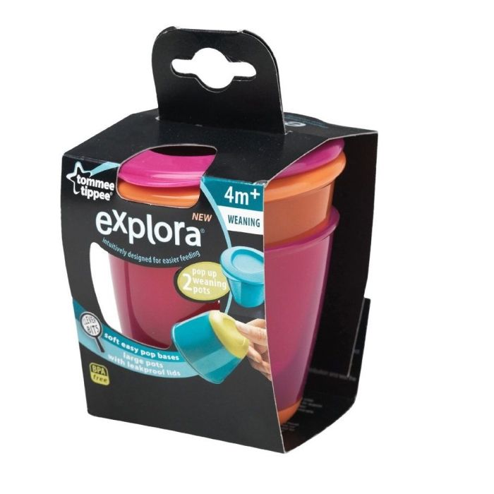 Tommee Tippee trauciņi mazuļu pārtikas 