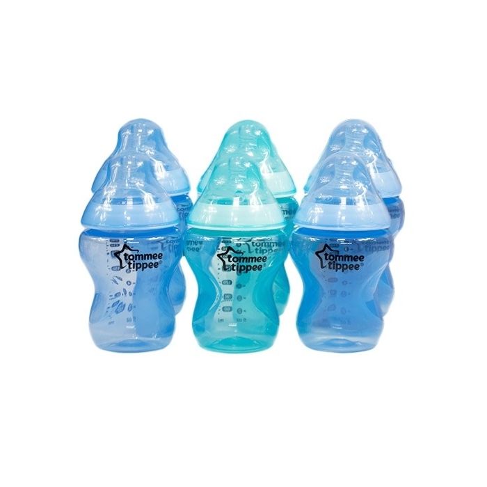 Lutipudelid Tommee Tippee, 0k+ 260ml 6 tk sinine