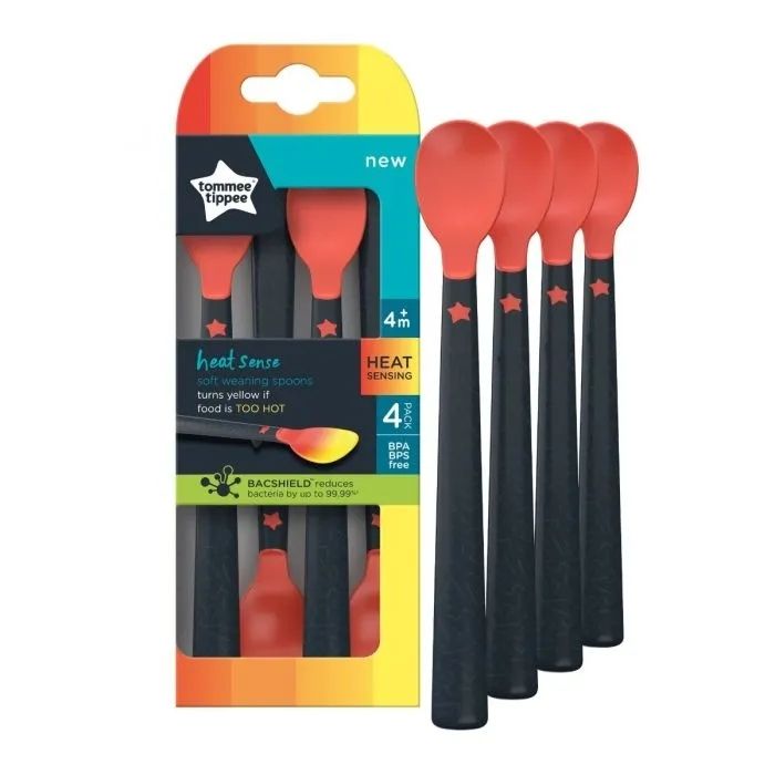 Tommee Tippee soojatundlikud lusikad 4tk