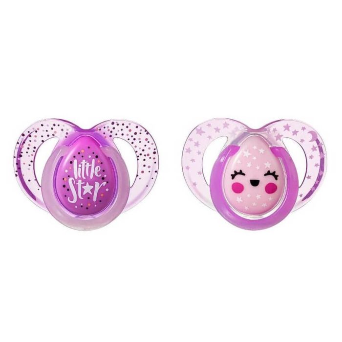 Tommee Tippee lutid "Night Time" 6-18 k lilla 2 tk