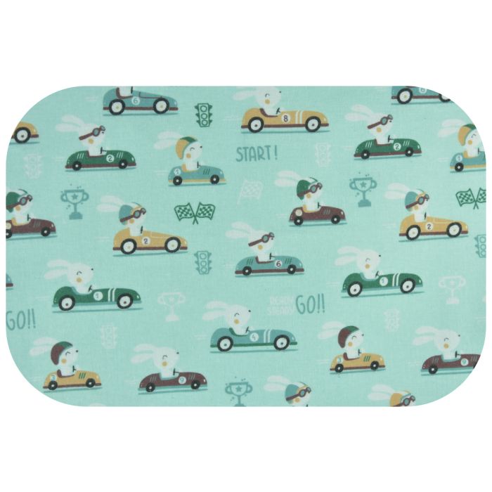 Veekindel lina 45x55cm "Bunny go mint"