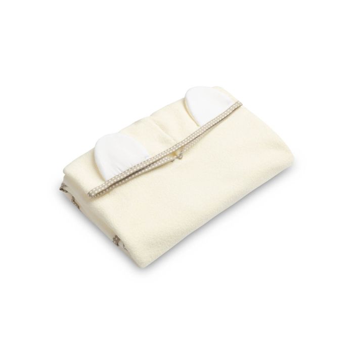 Pontšo laste / beebi rätik "Water" 55x60 cm ECRU