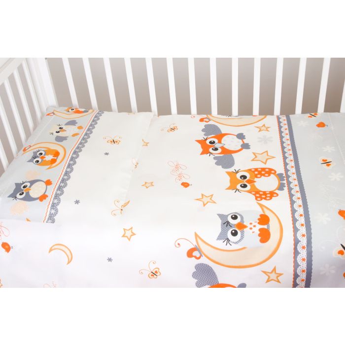 Voodipesu komplekt koos kaitsega "Ilusad unenäod", hall