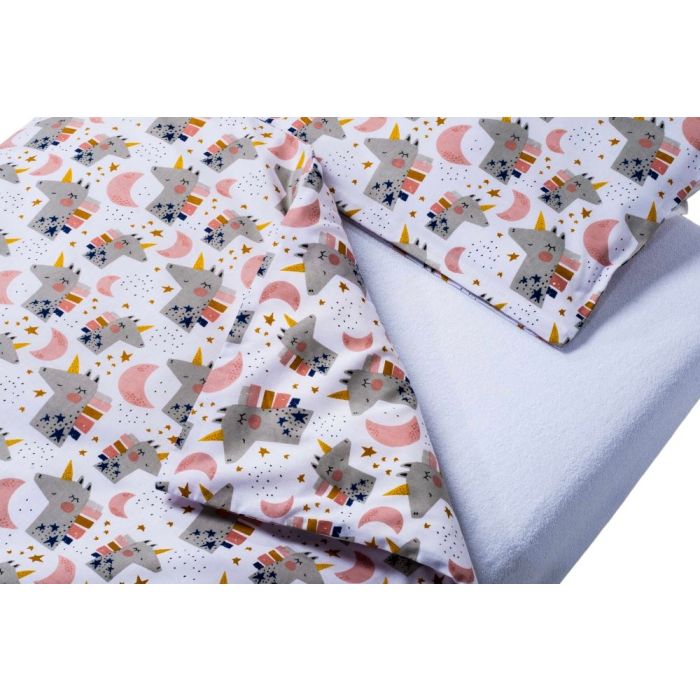 Voodipesu beebidele 135x100 "Desert flame" 