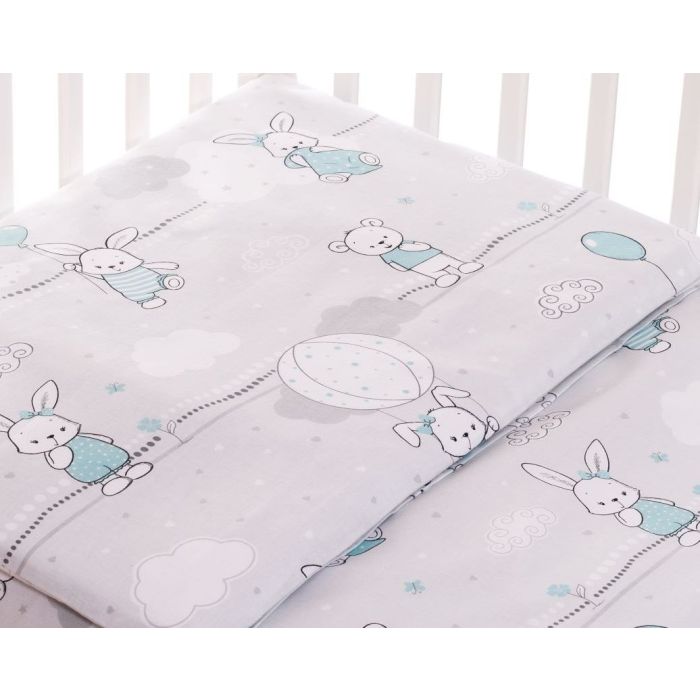 Kummiga voodilina "Cotton story" 38x80 - (saate valida värvi)