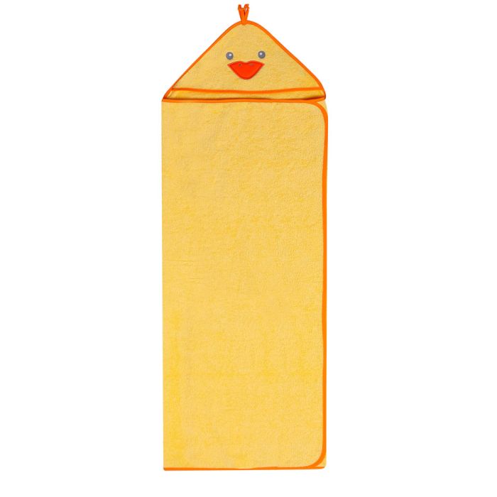 Beebi rätik "Duck" 120x100 cm kollane