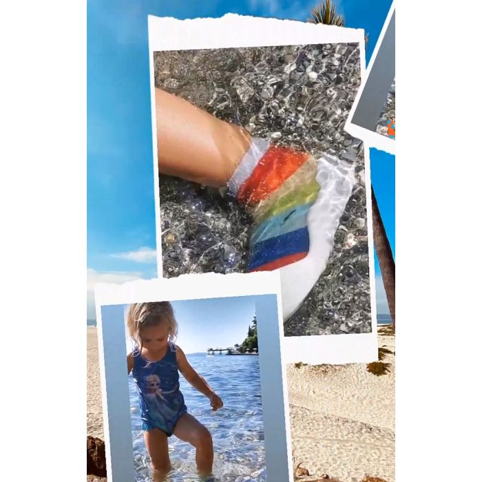  Attipase beebide papud "Shooting star navy" sinine