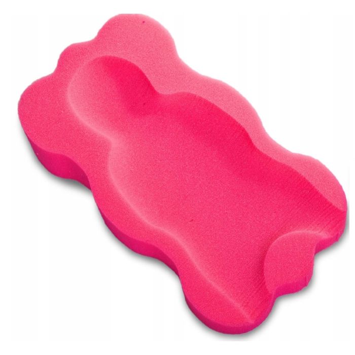 Pehme vannitamisalus MAXI 60cm+ roosa siniste partidega