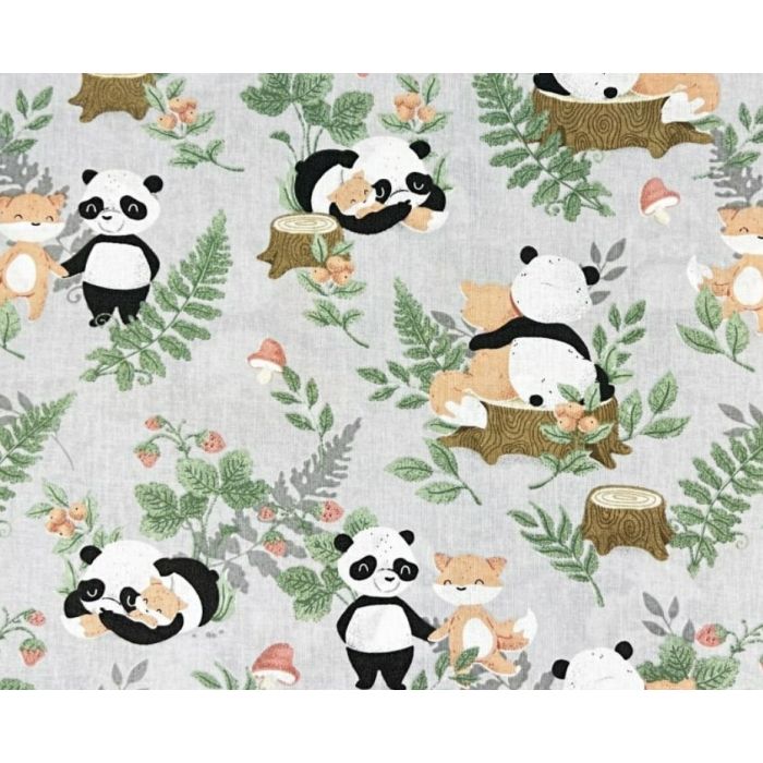 Flanell veekindel linad 45x115cm "Panda"