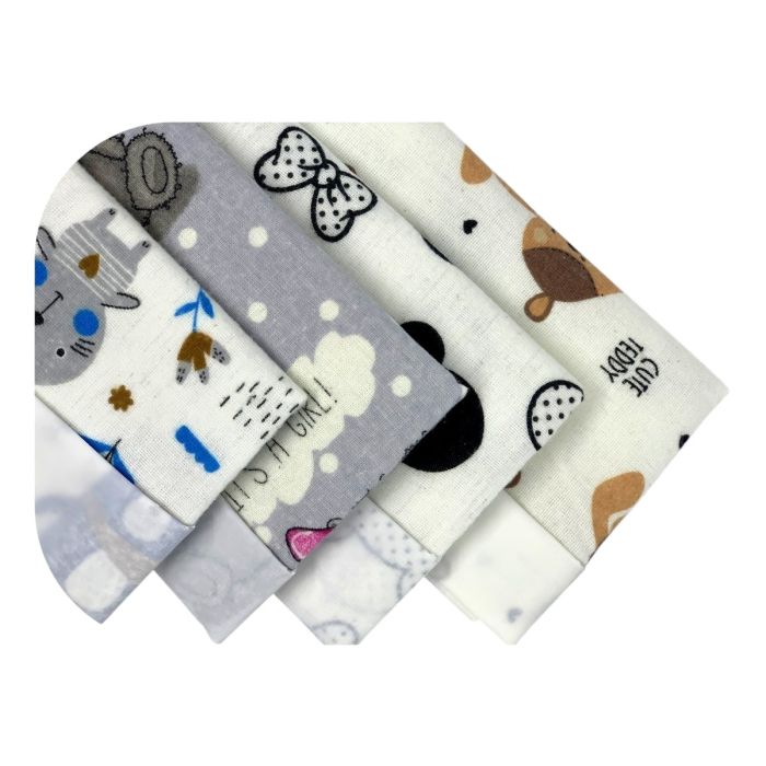 Flanell veekindel linad 45x115cm "Bunny"