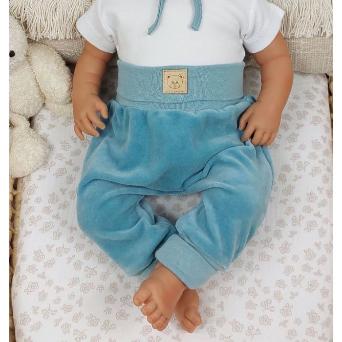 Beebi veluur püksid  "Bear Iceberg"