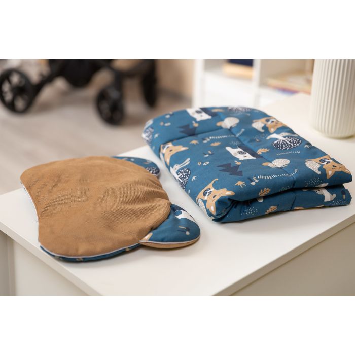 Beebitekk "Carmel bear" 56x76 cm ja padi 36x28 cm