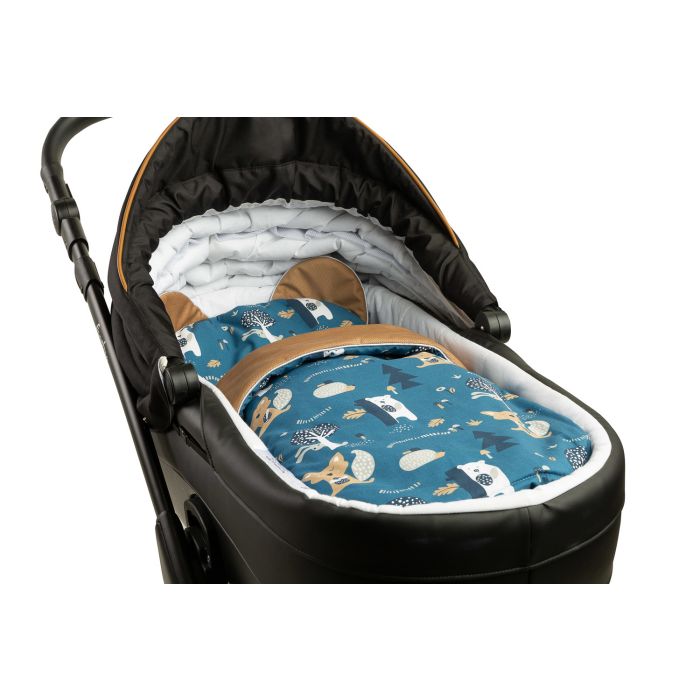 Beebitekk "Carmel bear" 56x76 cm ja padi 36x28 cm