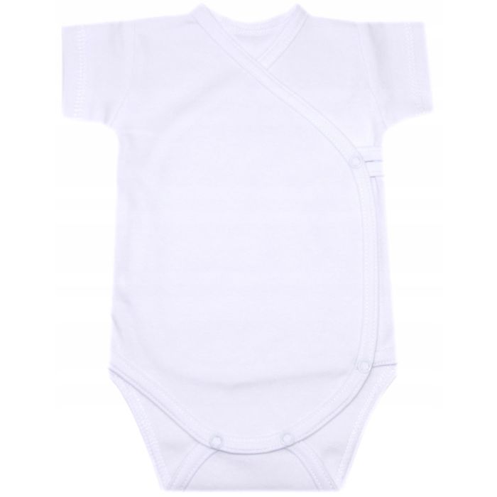 Beebi bodid lühikeste varrukatega "One" white