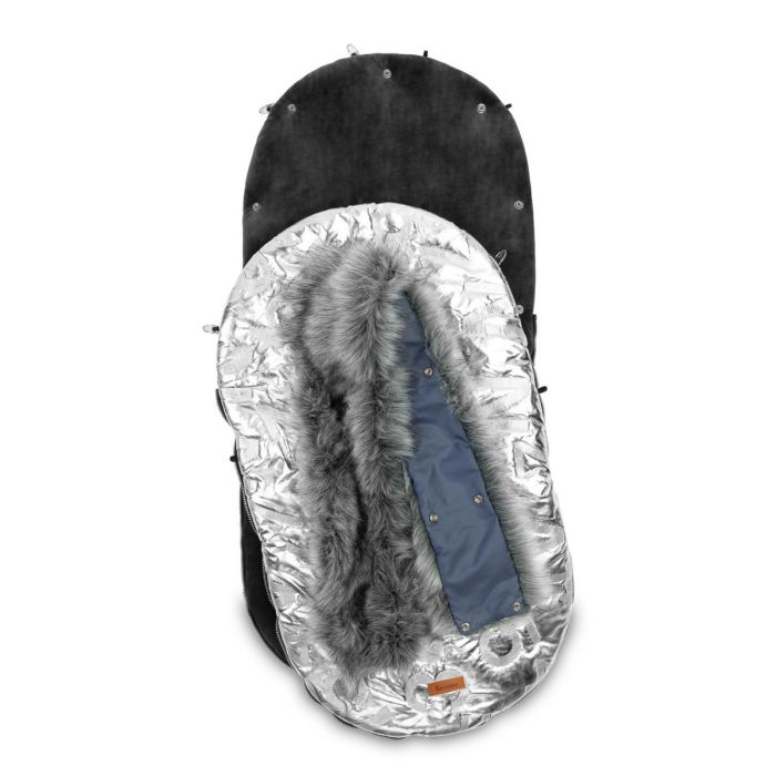 Soojakott kärusse "Aspen glamour" silver 