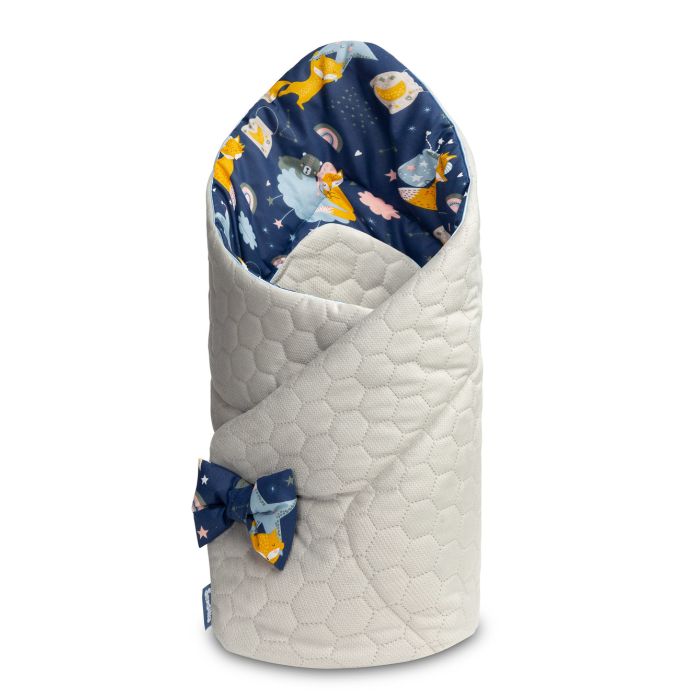 Beebi magamiskott (Kahepoolne) "Foxes", sinine