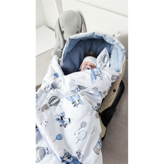 Turvahälli tekk ja soojakott "Up blue" 