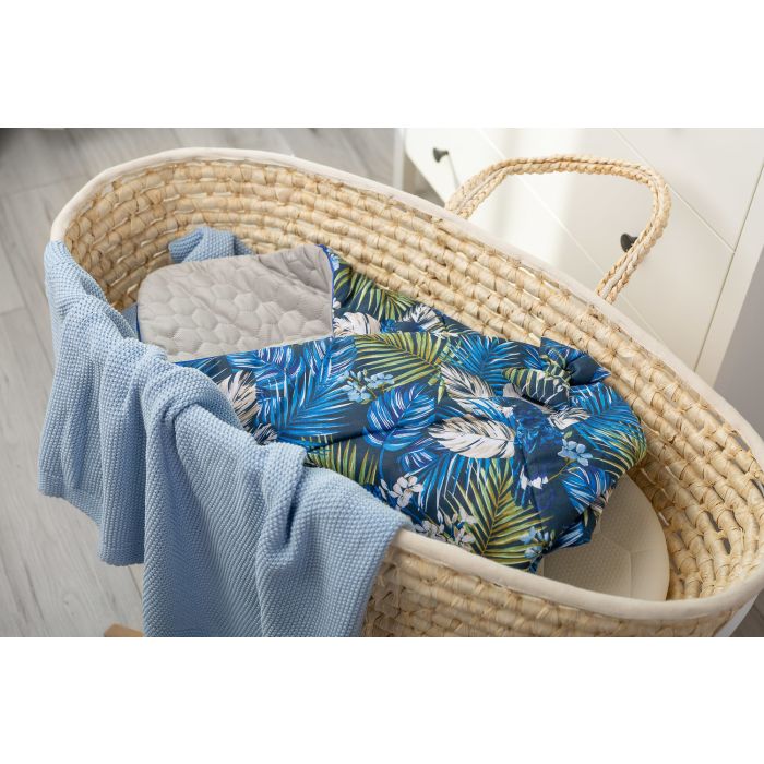 Beebi magamiskott (Kahepoolne) "Parrots", sinine