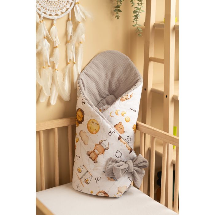 Musliinist ümbriktekk  beebidele "Zodiac"