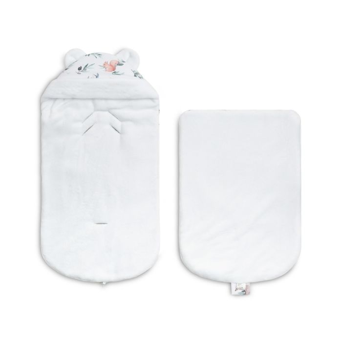 Soojakott vankrisse / turvatool "Vintage" 43x80 cm Winter White