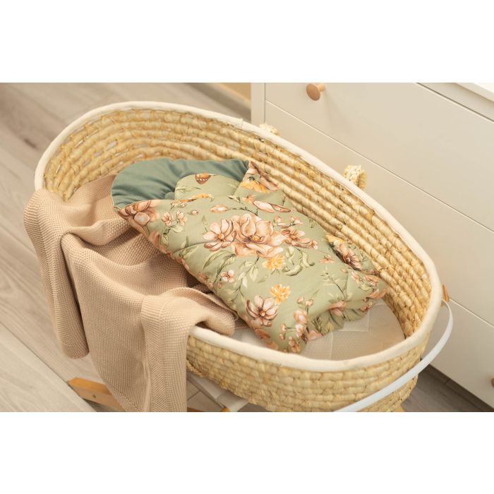 Ümbriktekk beebidele "Floral green"